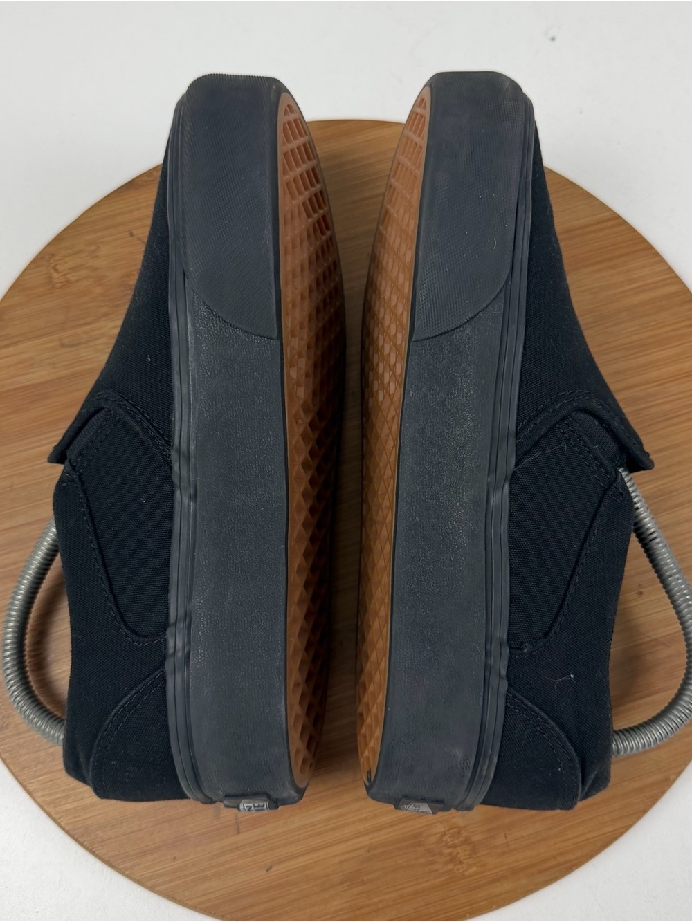 Vans Women’s Classic Asher Slip-On Platform Sneakers in Black - Picture 6 of 9